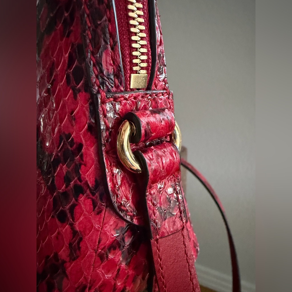 Gucci Python Dome Bag - image 8